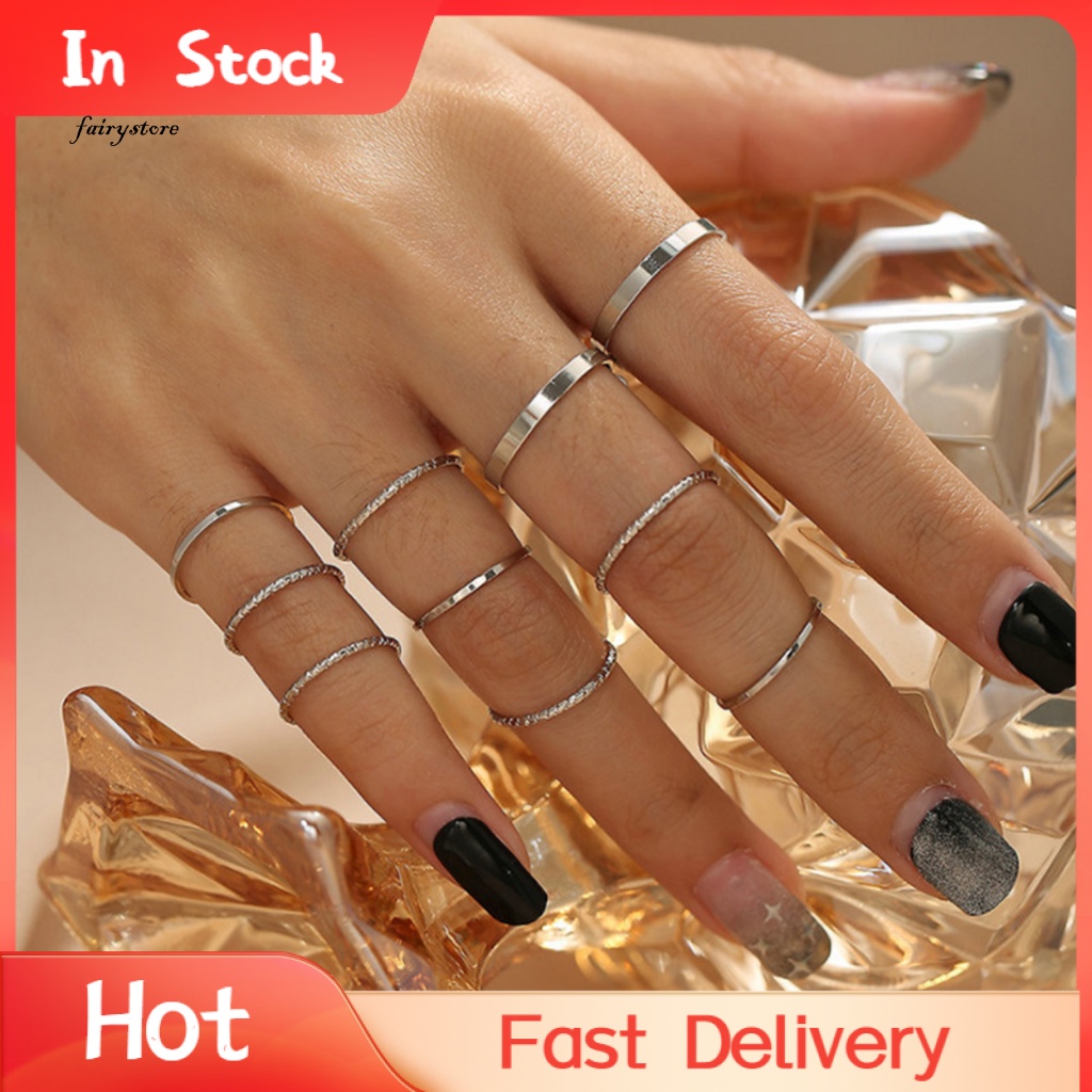 Nhẫn Thời Trang Giản Dị Dành Cho Nam Và Nữ