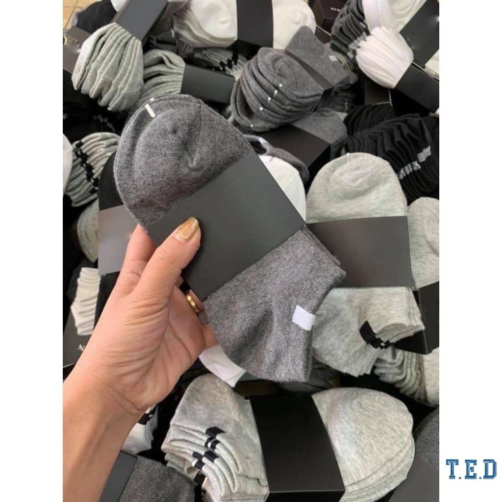 Tất ngắn nam Vớ thấp cổ trơn chống hôi chân LOẠI ĐẸP TED01