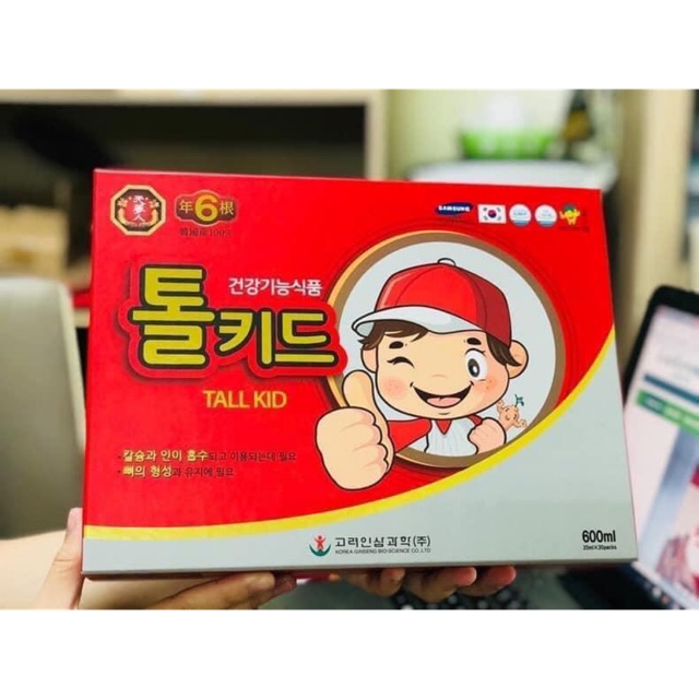 [SỈ TẬN GỐC] Hồng Sâm Baby Ngón Tay Tall Kid Hàn Quốc