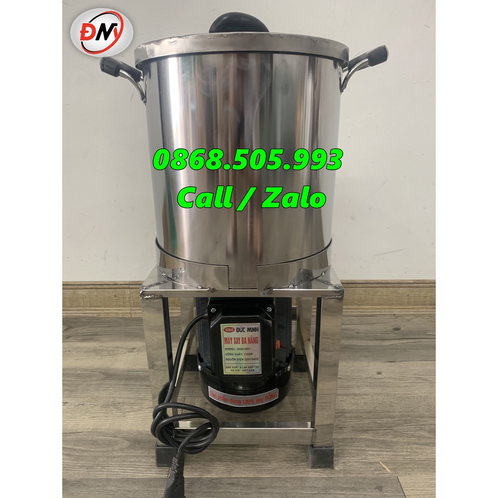 Máy xay rau má đa năng 2kg, xay lá sương sâm, lá dứa, xay nước sốt - dao thả