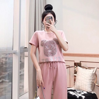Set bộ gấu đính đá cao cấp. Nhập QC