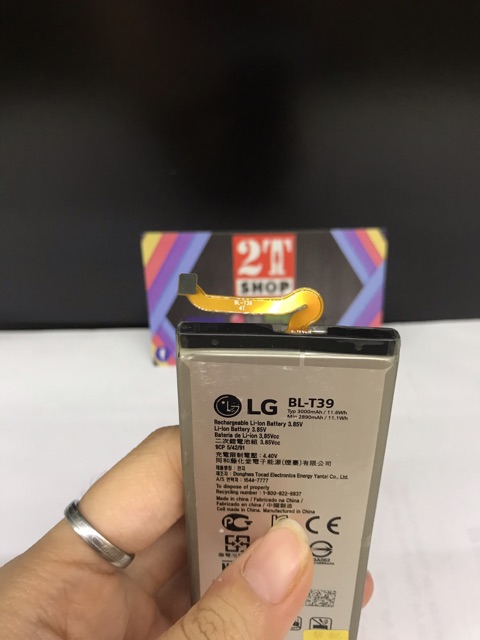 PIN LG G7 CHÁNH HÃNG, MÃ PIN BL-T39, DUNG LƯỢNG 3000MAH