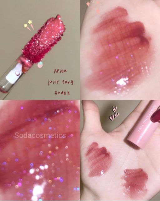 SON TINT A’PIEU JUICY PANG SPARKLING TINT | BigBuy360 - bigbuy360.vn