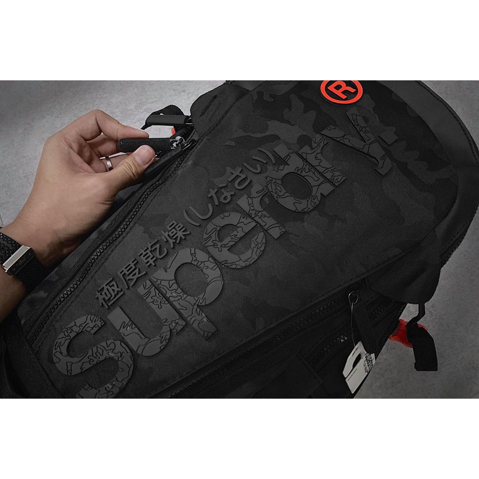 Balo Superdry Buff Tarp Camo Black