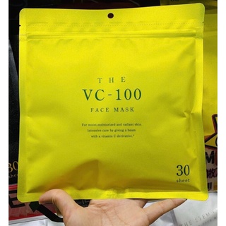 Mặt nạ nhật bản cao cấp vc-100 giàu vitamin c -30 miếng