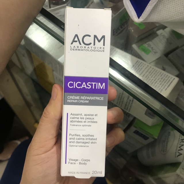 Kem xoá thâm bầm tím da CICASTIM ACM