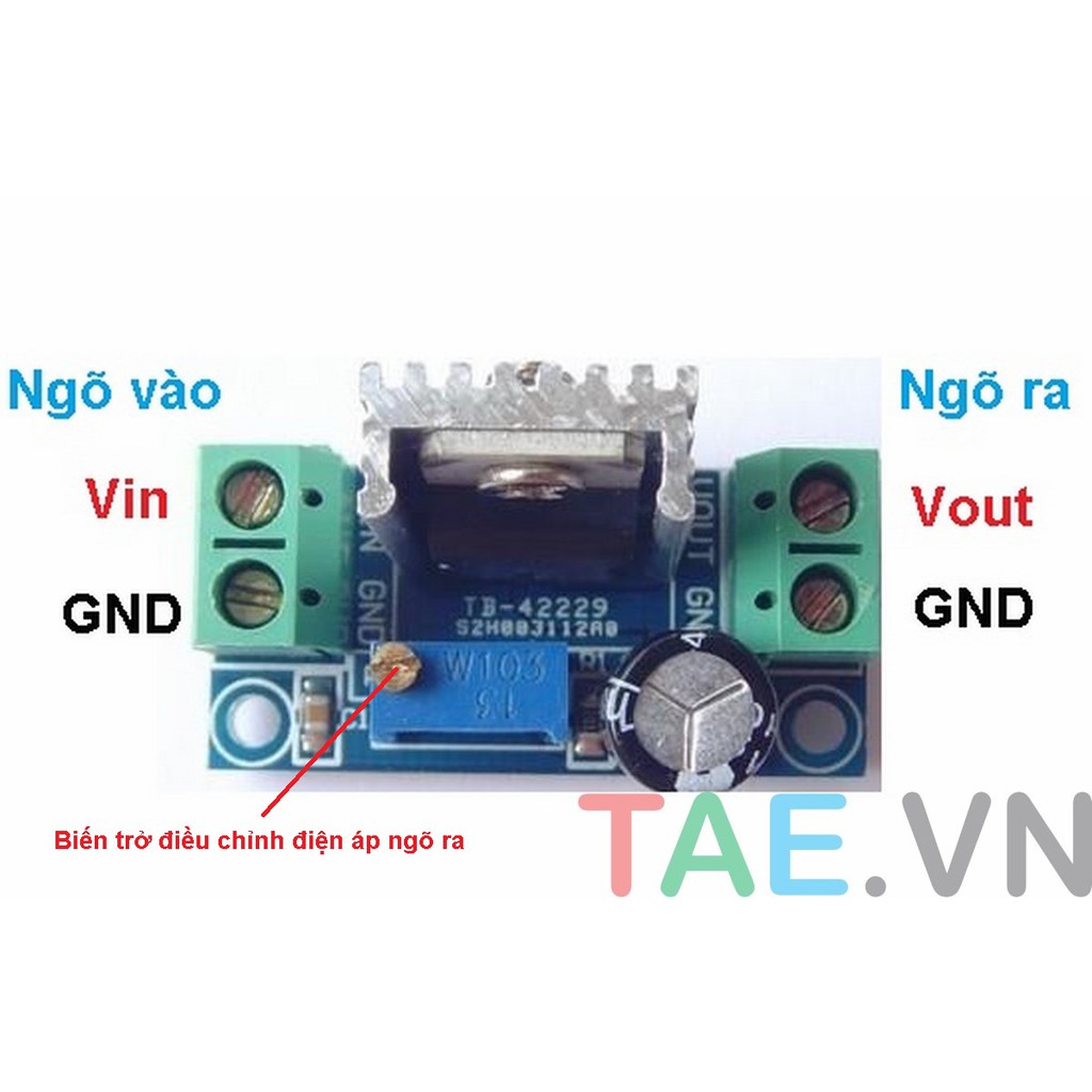 [Mã ELORDER5 giảm 10k đơn 20k] Mạch Nguồn Điều Chỉnh 1.2-37V DC-DC LM317 - B3H16