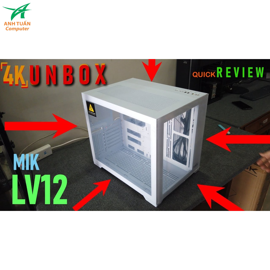 Vỏ case MIK LV12 - White | BigBuy360 - bigbuy360.vn