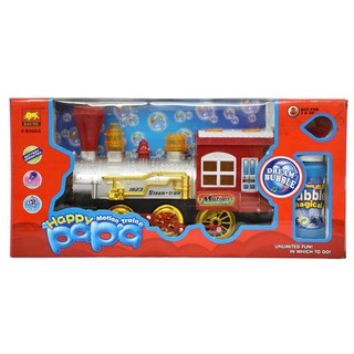 ĐỒ CHƠI XE LỬA THỔI BONG BÓNG, PIN, NHẠC, ĐÈN