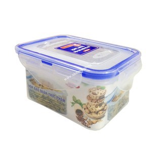Hộp đựng thực phẩm 4 khóa The New Top by Song Long 2504