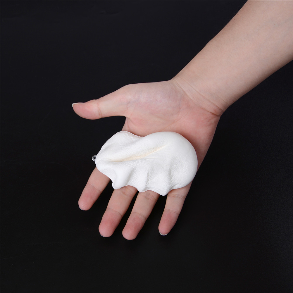 Mới Đồ Chơi Squishy Hình Bánh Bao Trắng 9cm