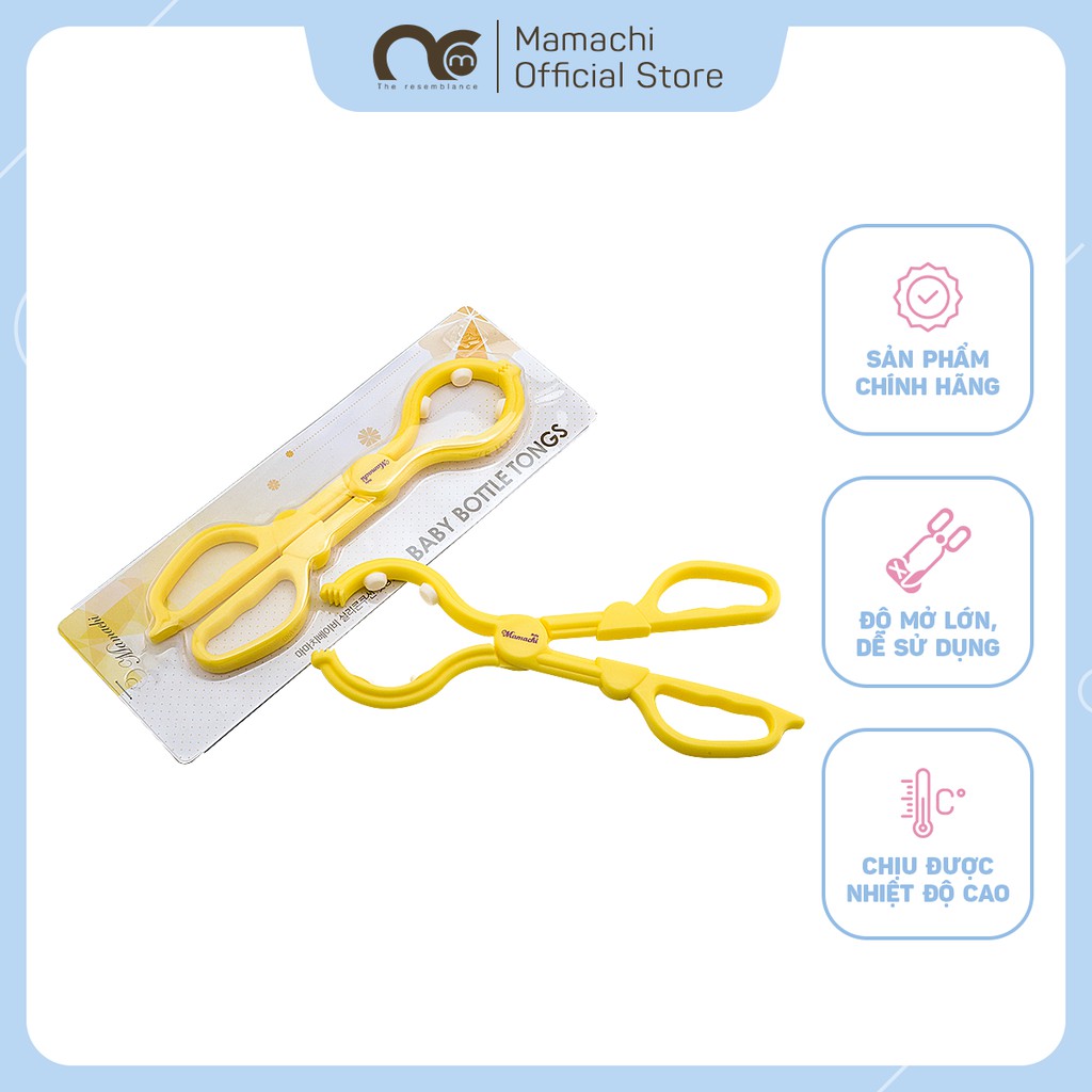 Kẹp gắp đồ Mamachi gắp đồ nóng, chịu nhiệt tốt, chống trượt