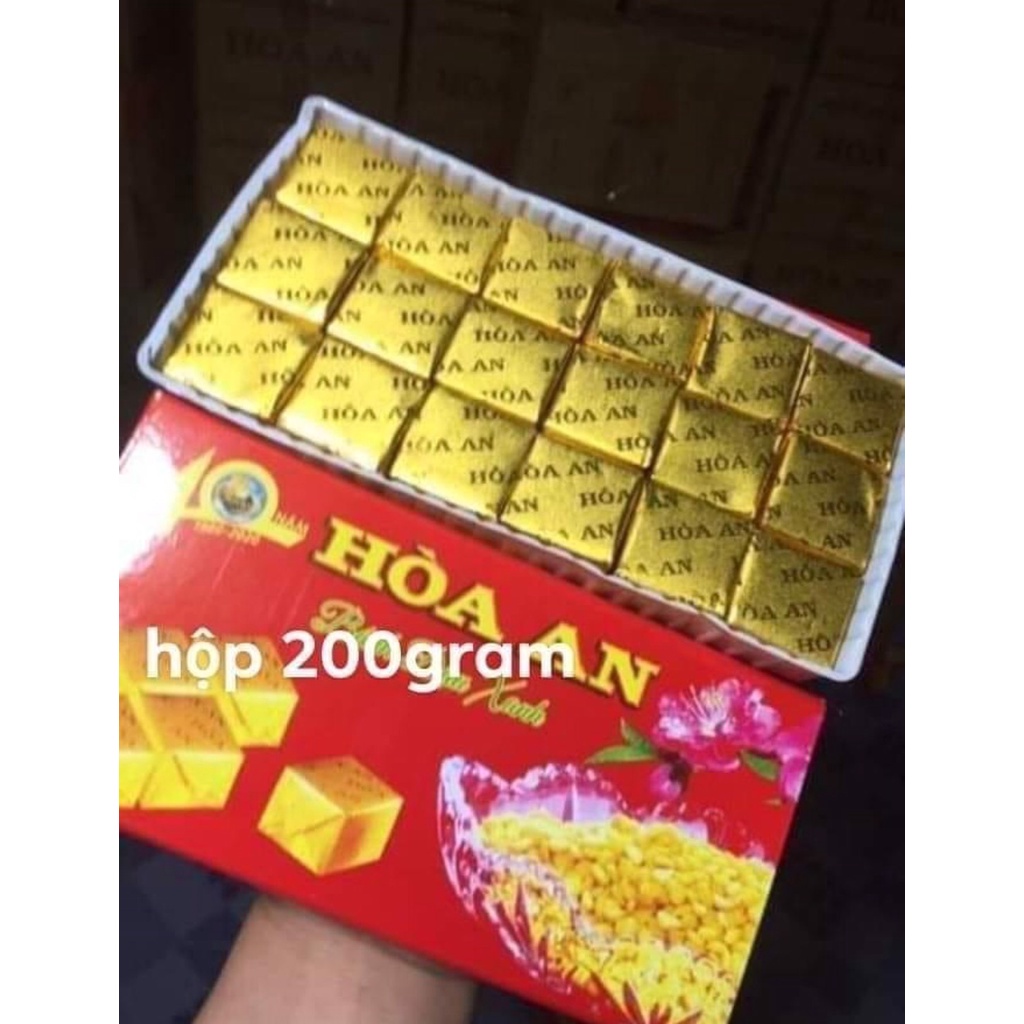 BÁNH ĐẬU XANH HÒA AN (COMBO 5 HỘP LOẠI 200G)