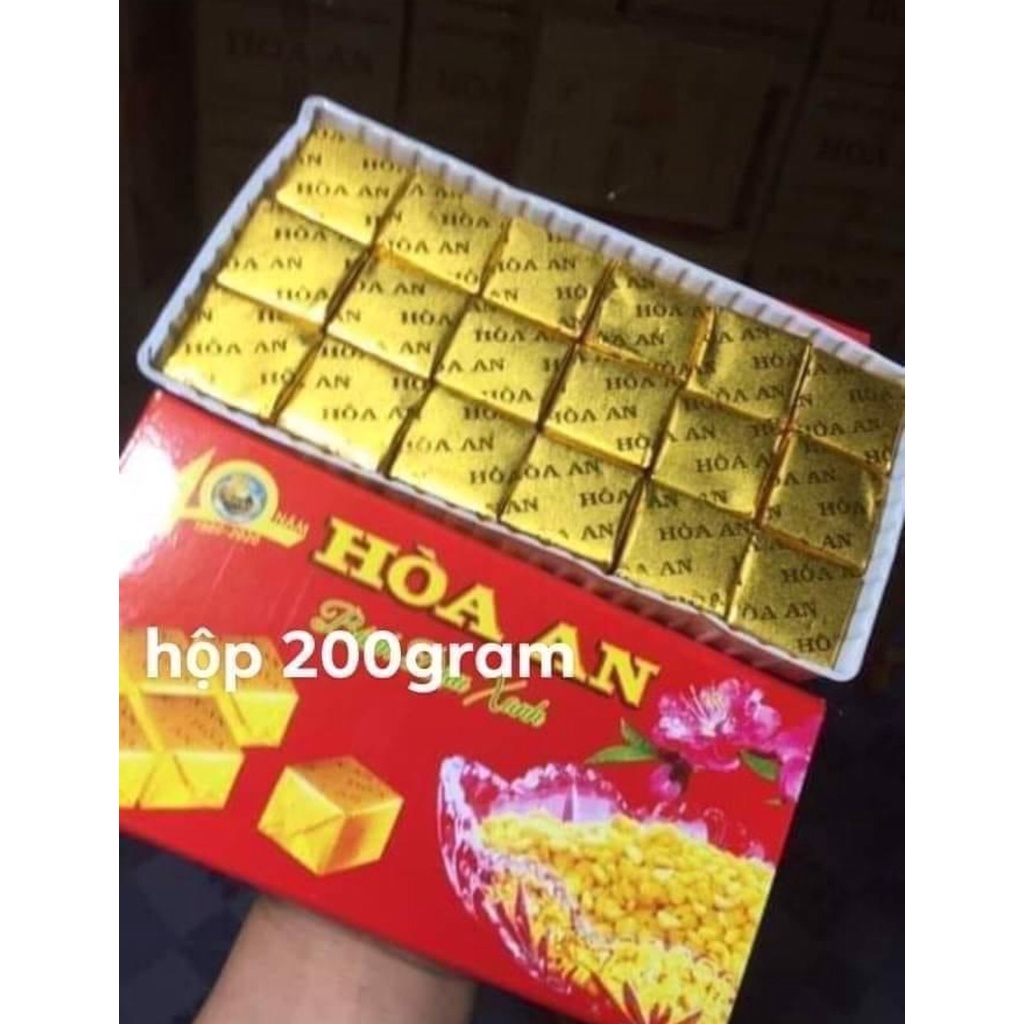 COMBO 10 HỘP BÁNH ĐẬU XANH HÒA AN (LOẠI 200G)