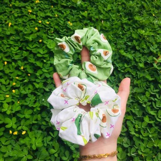 Cột tóc Scrunchies, dây buộc tóc, chun cột tóc hoa quả dễ thương (Fullbox)