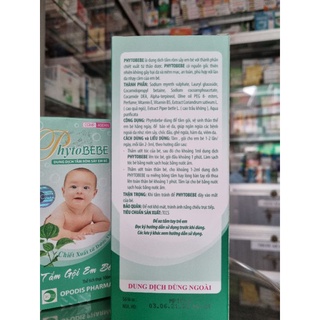 Tắm Gội Em Bé Phyto BeBe