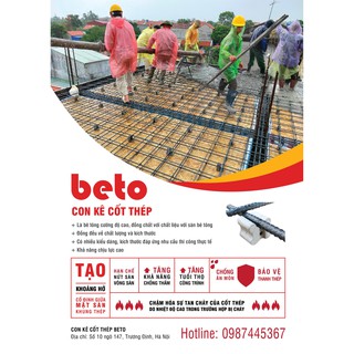 Con kê cốt thép - Con kê bê tông [PHỤC VỤ DỰ ÁN]
