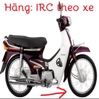 Lốp trước xe Dream, lốp trước IRC theo xe, lốp trước HONDA chính hãng