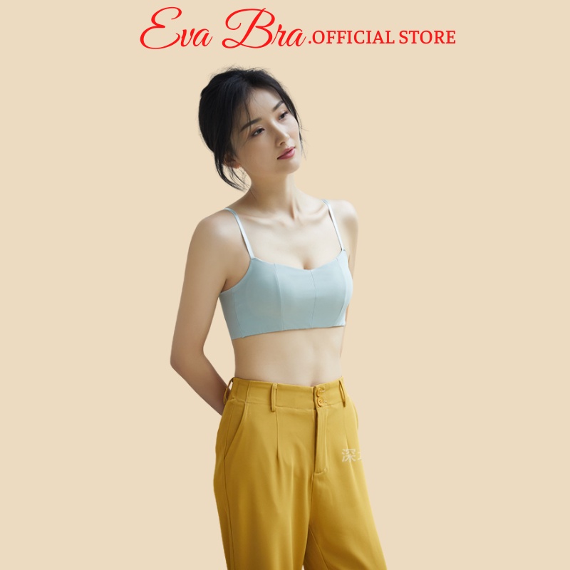 Áo lót mút mỏng cúp ngang không gọng lưng thun nâng ngực EVA BRA GB1805