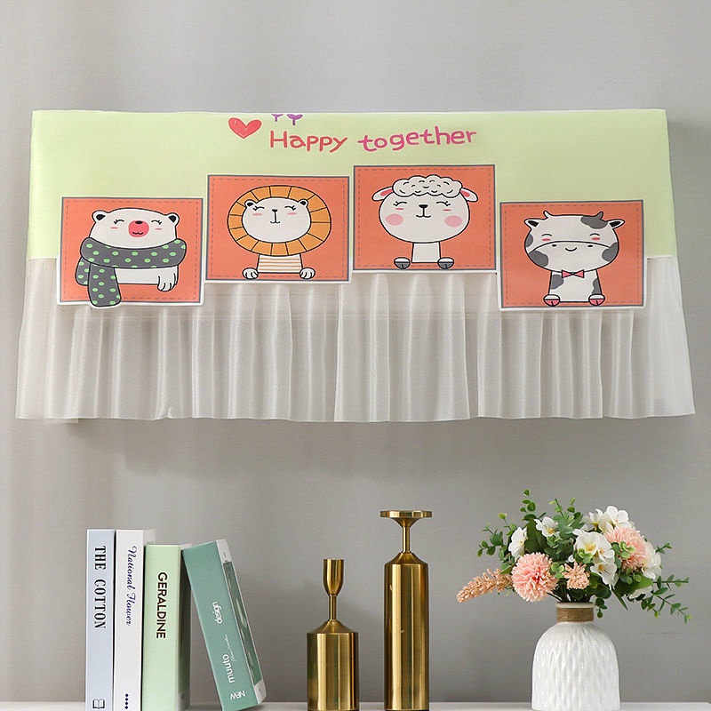 Vỏ Bọc Máy Điều Hòa Chống Bụi Họa Tiết Hoạt Hình Đáng Yêu 1-2P
