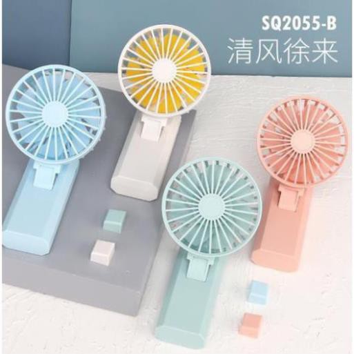 [Mã ELFLASH5 giảm 20K đơn 50K] Quạt mini tích điện cầm tay⭐ FREE SHIP ⭐ mã SQ2055 | BigBuy360 - bigbuy360.vn