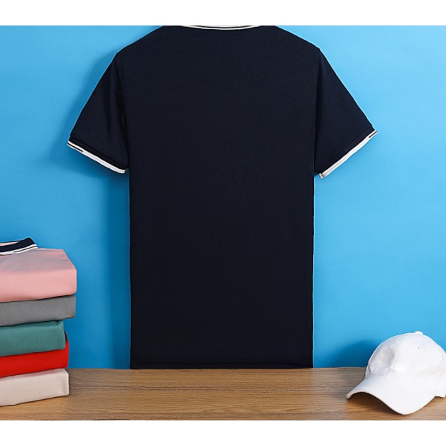 Áo Thun Nam Phối Cổ, Áo Polo Nam Tay Ngắn Cao Cấp, Thoáng Mát, Thấm Hút Mồ Hôi - QQ SHOP | BigBuy360 - bigbuy360.vn