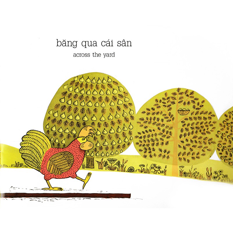 Sách Song Ngữ Chuyến Đi Dạo Của Cô Gà Mái Rosie