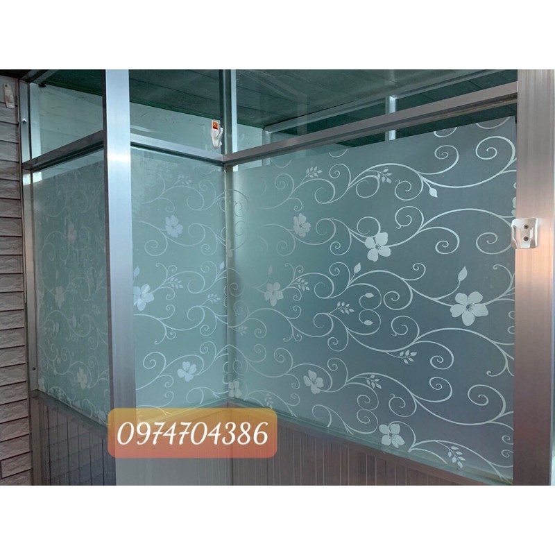 Decal dán kính 3d khổ 90cm, giấy dán kính hơn 20 mẫu( khách muốn đặt hỏa tốc ib cho shop)