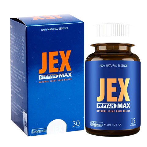 JEX MAX  - Giúp giảm đau xương khớp, tái tạo sụn khớp và xương dưới sụn.