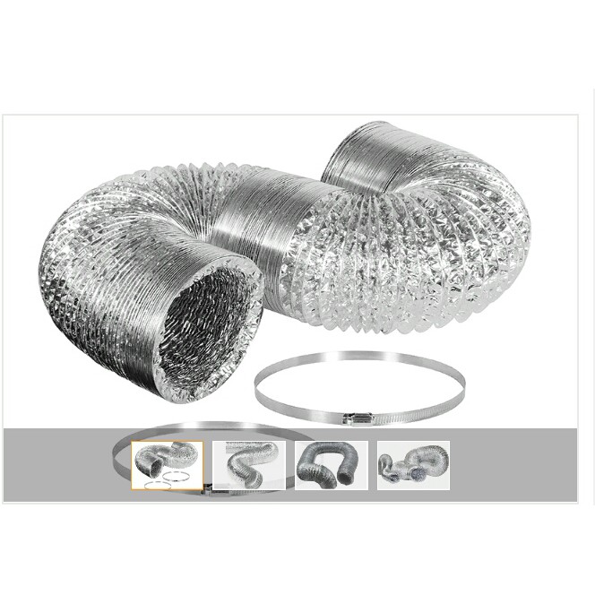 ỐNG GIÓ BẠC MỀM KHÔNG BẢO ÔN ĐƯỜNG KÍNH D100