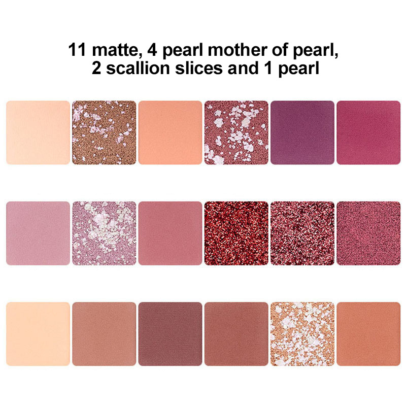 Bảng Phấn Mắt Huda STORY 18 Màu Lì Và Ánh Ngọc Trai Kết Hợp Thời Trang MKE | BigBuy360 - bigbuy360.vn