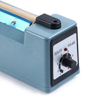 Máy hàn miệng túi, máy ép miệng túi PFS-400 đa năng dán túi nilon, zip bạc, túi giấy craft