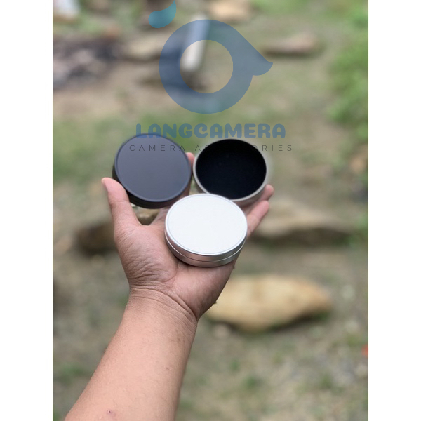 Nắp đậy máy ảnh Leica Q - bằng kim loại - trong lót nhung