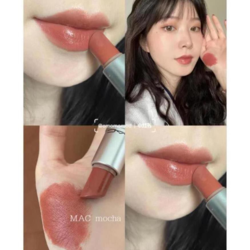💄💄Son MAC Mocha 813 Satin - Màu Cam Đất | BigBuy360 - bigbuy360.vn