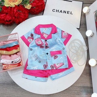 XẢ KHO  bộ pizama lụa cho bé