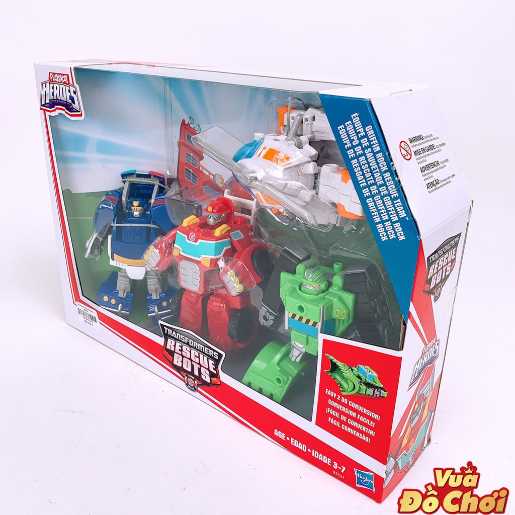 Bộ 4 Robot Transformers Rescue Bots