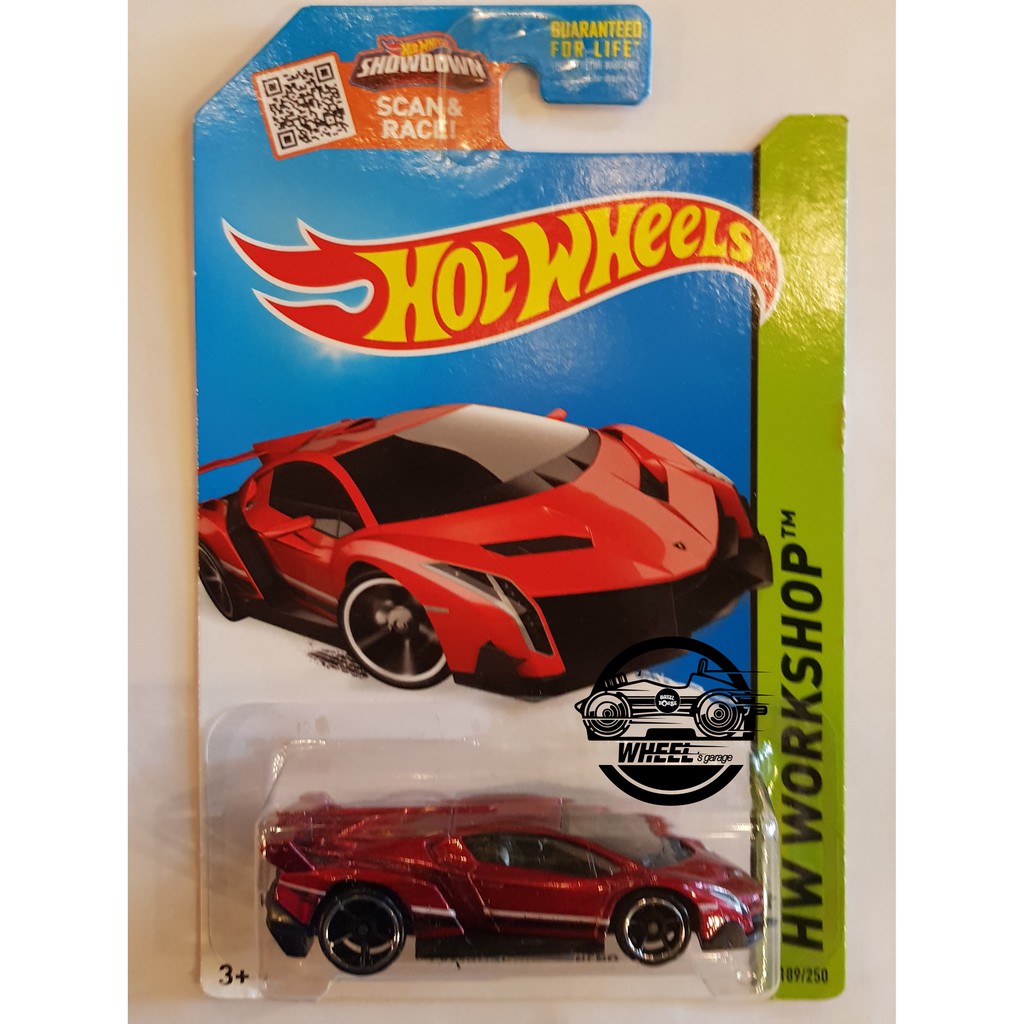 Xe mô hình đồ chơi Hotwheels 1:64 - Lamborghini Veneno