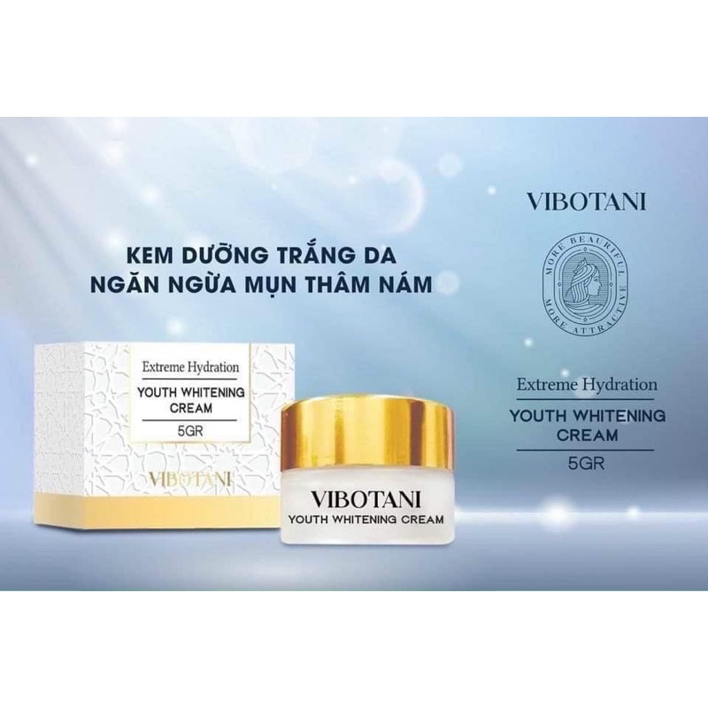 Kem face mini vibotani - vibotani youth whitening cream