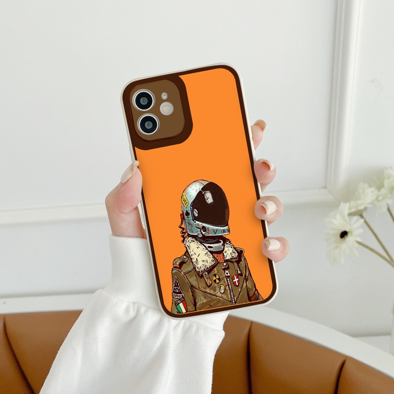 Ốp lưng iphone người lính cạnh vuông  cho iphone 11 7plus 8plus x xsmax 11pro max 12pro 12promax13promax tr1077
