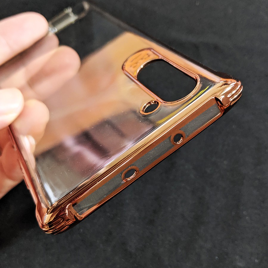 Combo ốp lưng viền màu và miếng dán PPF mặt sau Galaxy Note 10