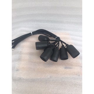 [Chính Hãng] Đui đèn chống thấm nước (CVV 2x0.5, dài 40cm) Rạng Đông Model: E27 IP65