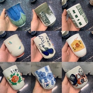 Ly gốm sứ Nhật (T4) 5-7cm (ib cho shop nếu muốn khoan lỗ)