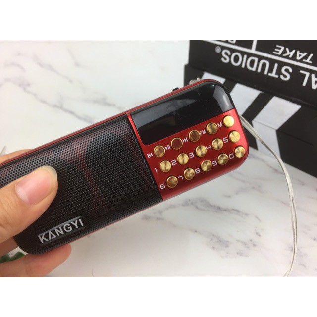 Máy nghe nhạc thẻ nhớ, USB, nghe kinh phật, nghe đài FM KANGYI B866- Hàng Cao Cấp