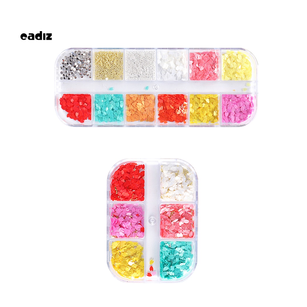 Phụ Kiện Trang Trí Móng Tay Hình Cánh Hoa 3D Xinh Xắn Chống Thấm Nước