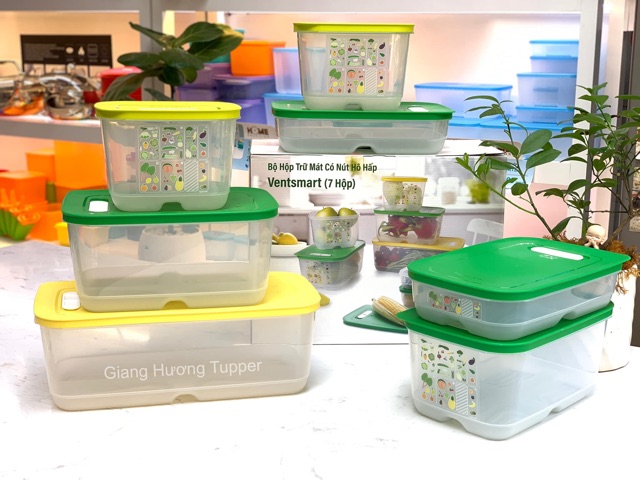 Tupperware - Bộ trữ mát cao cấp Vensmart 5 hộp