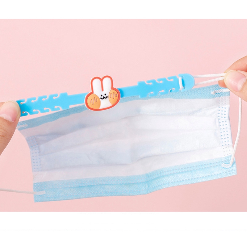 Đai đeo khẩu trang có thể điều chỉnh thiết kế xinh xắn đáng yêu dành cho bé
