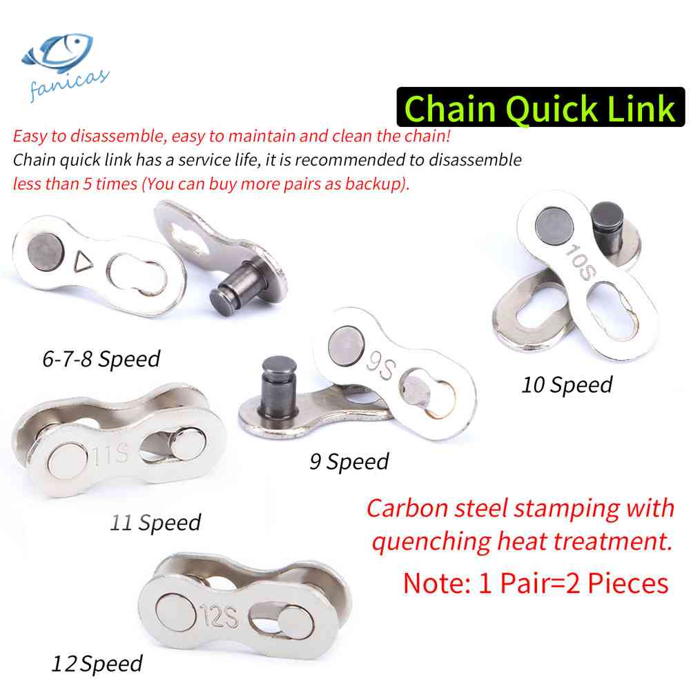 Set 5 Cặp Khớp Nối Dây Xích Xe Đạp Leo Núi