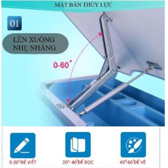 [CHÍNH HÃNG] Bàn Ghế Học Chống Gù Chống Cận A8 Preminer Chất Lượng Cao cho học sinh 3-18 tuổi | BigBuy360 - bigbuy360.vn