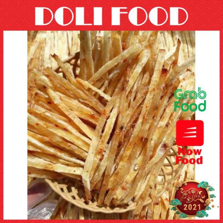 Khô Cá Thiều Sợi, Que 250g - Cá Thiều Tẩm Gia Vị, Ăn Là Mê
