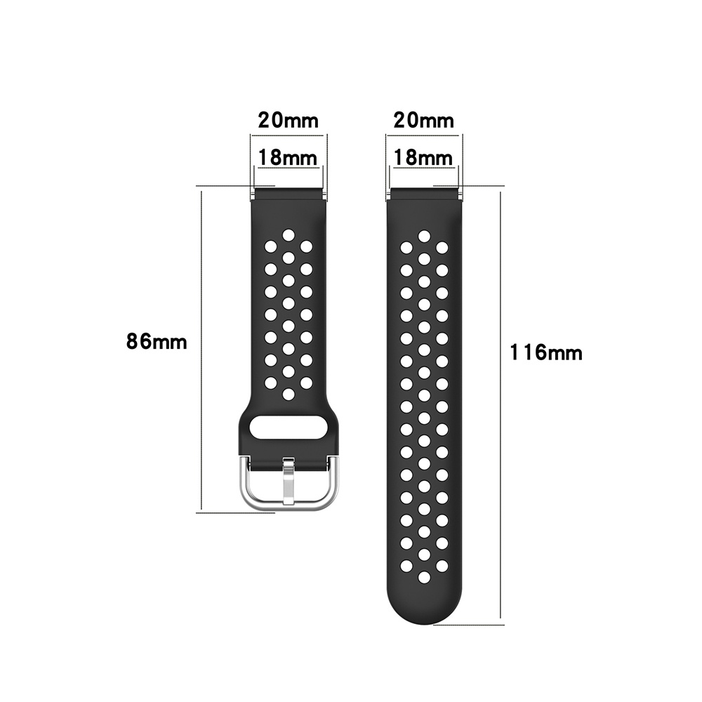 Dây TPE 18mm TPE Cho Đồng Hồ Realme Band 2
